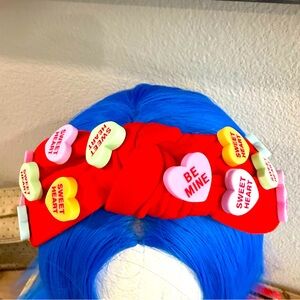 Conversation Heart Knotted Headband